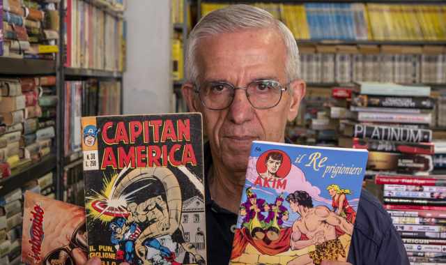 Il "Mercatino" di Giovanni: in via Bovio l'ultimo negozio di fumetti usati rimasto a Bari